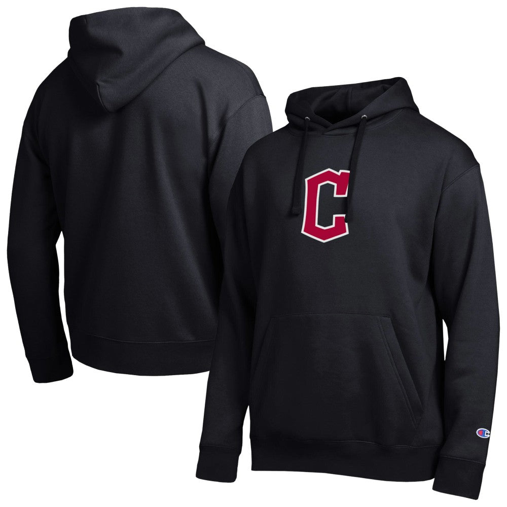 Cleveland Guardians Champion All Star Embroidered Logo Hoodie - Black Hoodies