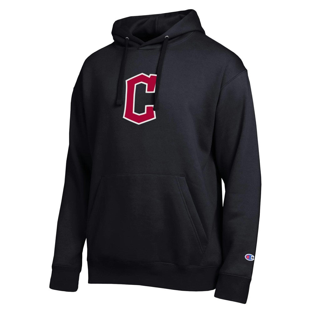 Cleveland Guardians Champion All Star Embroidered Logo Hoodie - Black Hoodies