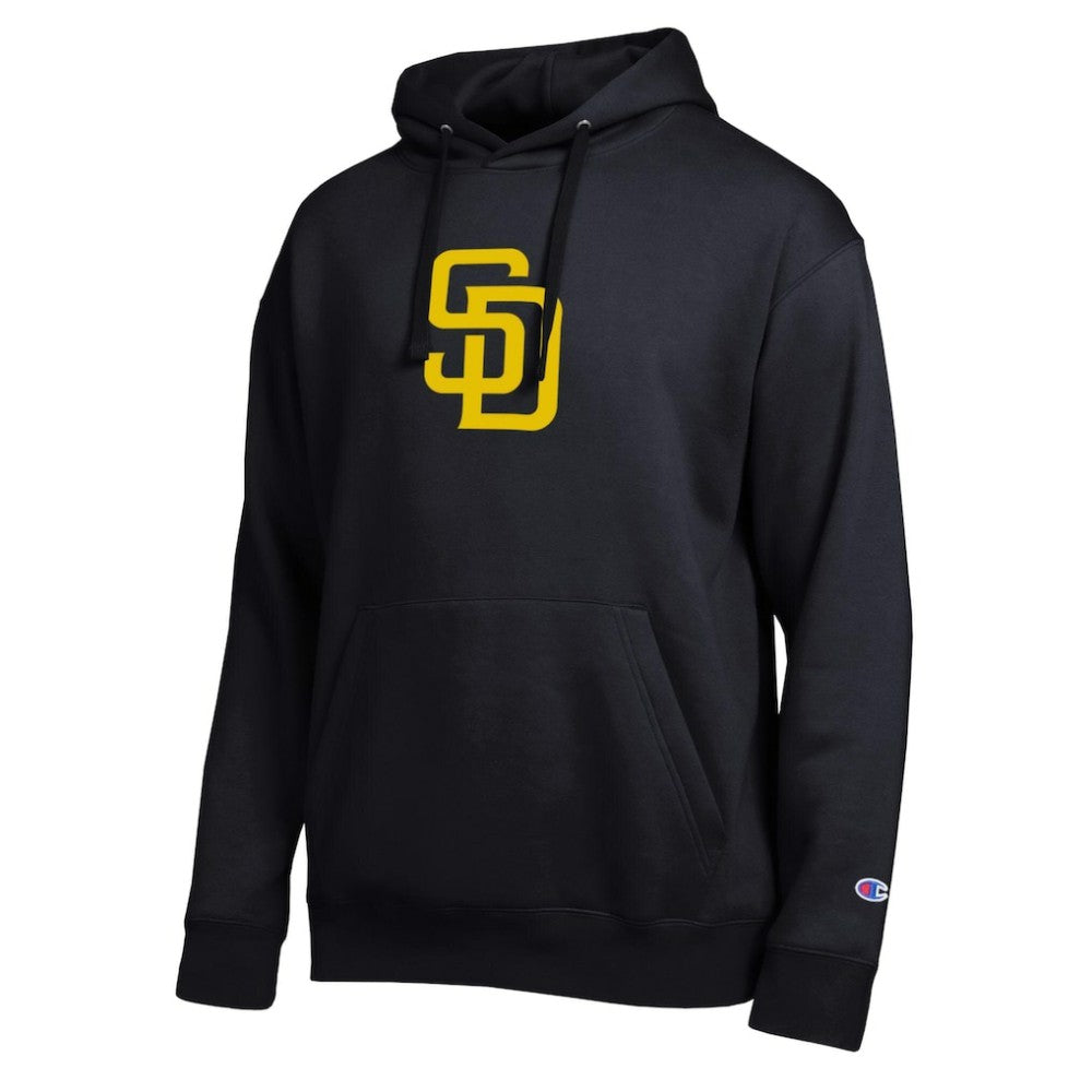 San Diego Padres Champion All Star Embroidered Logo Hoodie - Black Hoodies