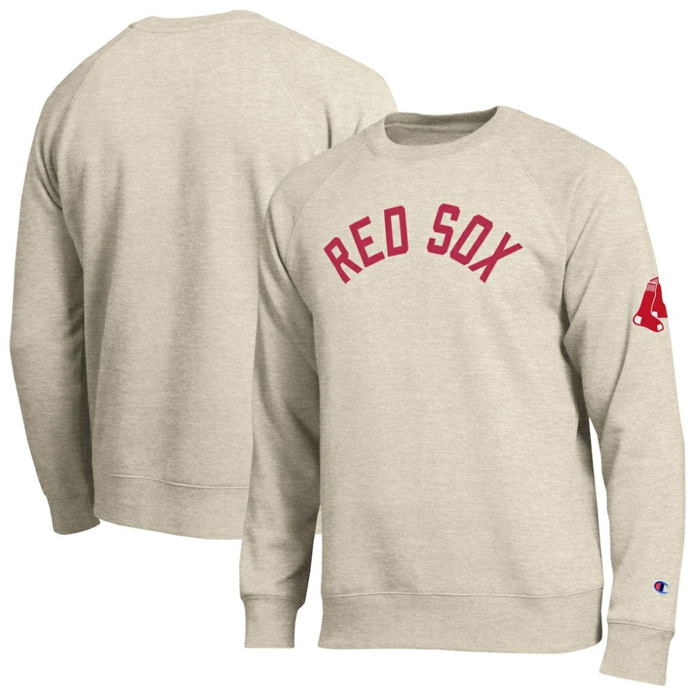 Boston Red Sox Champion All-Star Soft Felt Sweatshirt - Oatmeal Sweatshirts