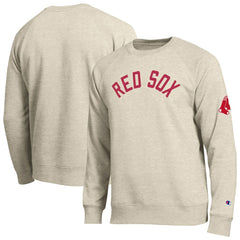 Boston Red Sox Champion All-Star Soft Felt Sweatshirt - Oatmeal Sweatshirts