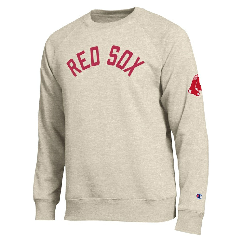 Boston Red Sox Champion All-Star Soft Felt Sweatshirt - Oatmeal Sweatshirts