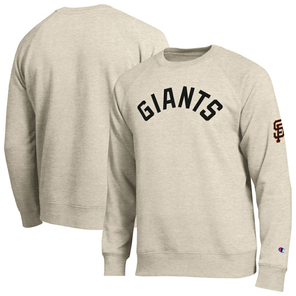 San Francisco Giants Champion All-Star Soft Felt Sweatshirt - Oatmeal Sweatshirts