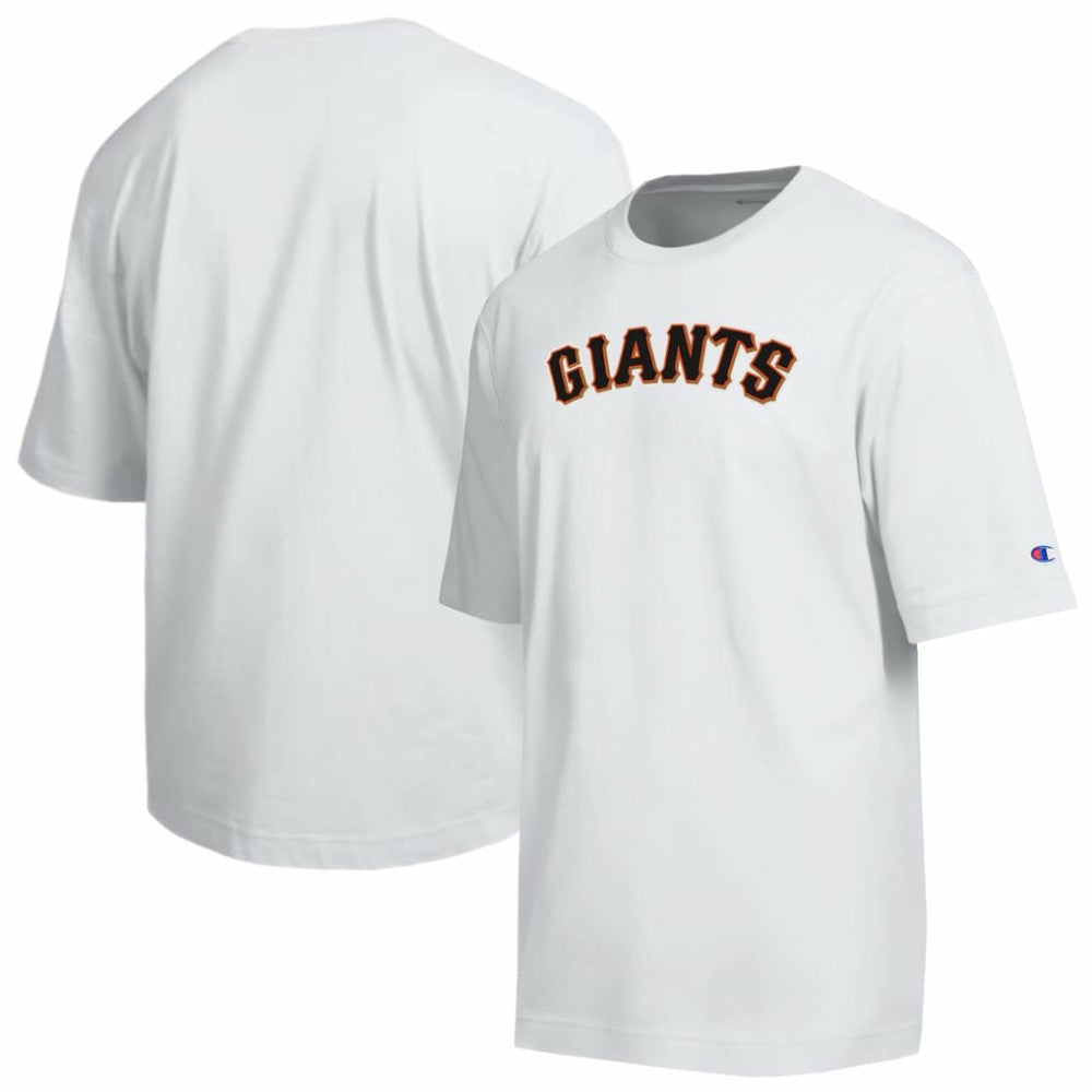 San Francisco Giants Champion All Star Arched Chenille Wordmark T-Shirt - White T-shirts