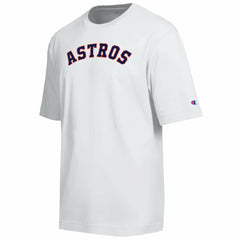 Houston Astros Champion All Star Arched Chenille Wordmark T-Shirt - White T-shirts