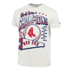 Boston Red Sox Champion Winning Tradition Cooperstown Tri-Blend T-Shirt - White T-shirts