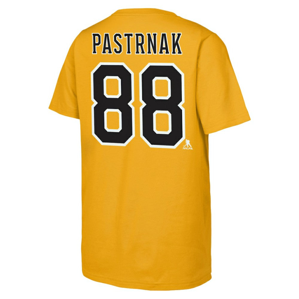 NHL David Pastrnak Boston Bruins Fanatics Youth Alternate Captain 2026 Stadium Series T-Shirt - Gold