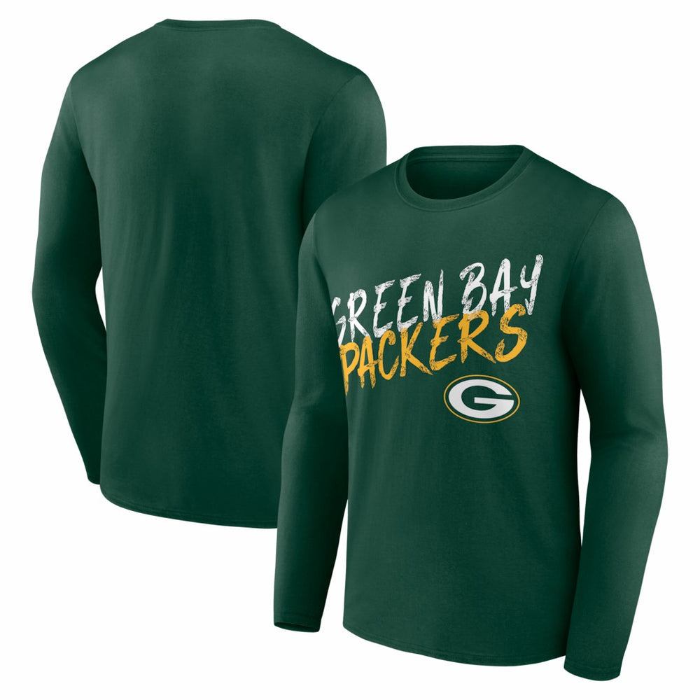 Green Bay Packers Hustle Long Sleeve T-Shirt Green