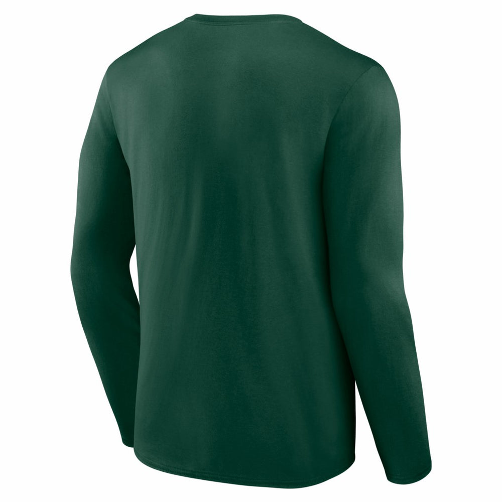 Green Bay Packers Hustle Long Sleeve T-Shirt Green