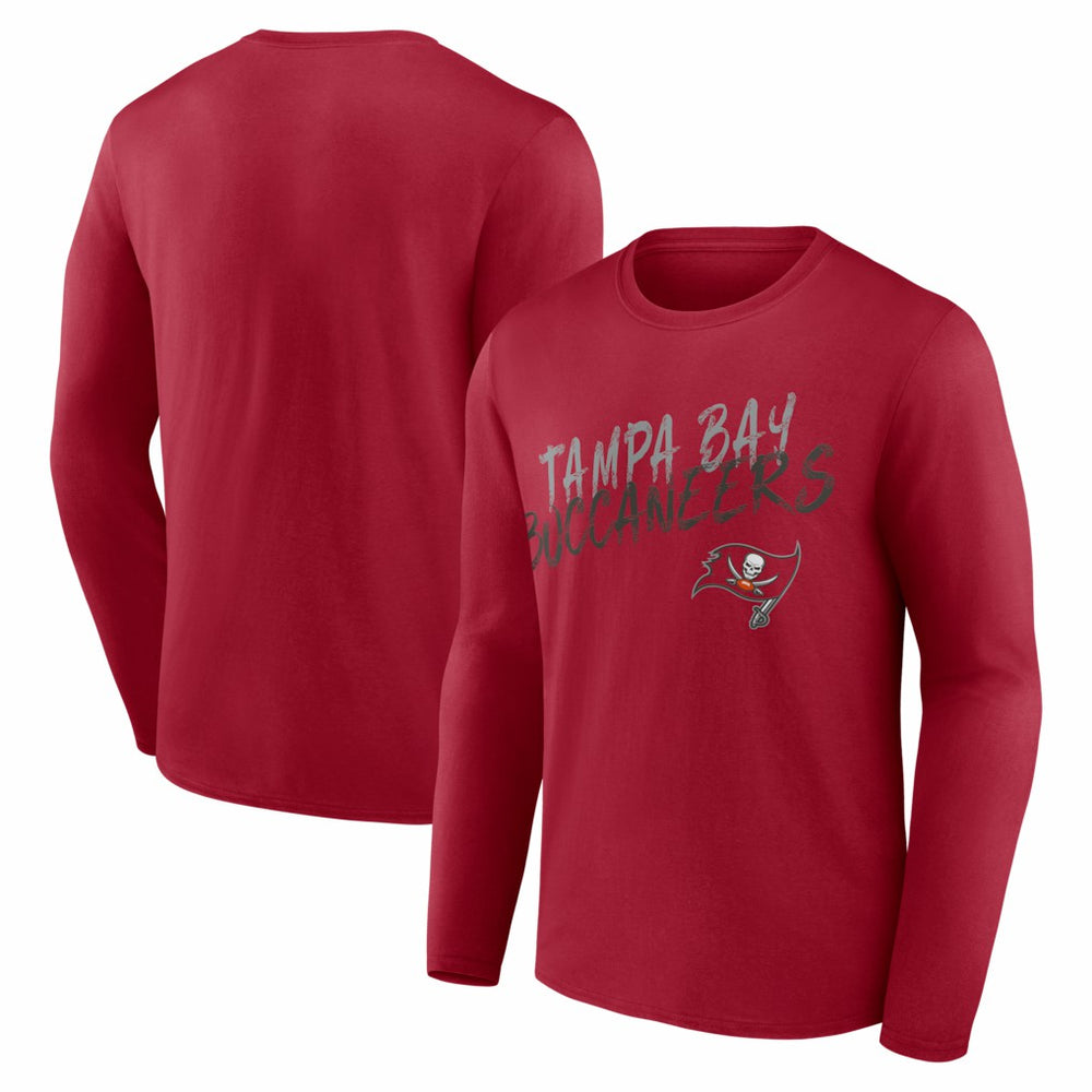 Tampa Bay Buccaneers Hustle Long Sleeve T-Shirt Red