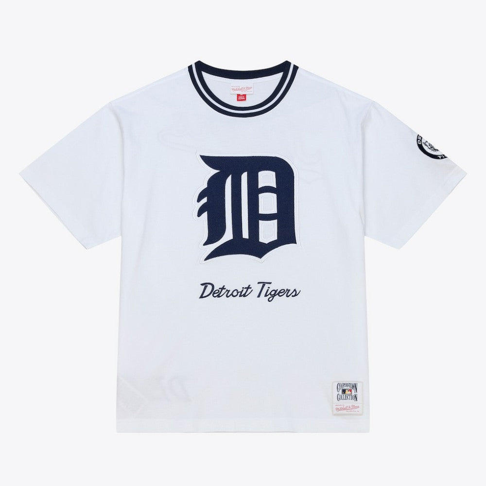 Detroit Tigers Mitchell & Ness Cooperstown Collection Arctic T-Shirt - White T-shirts