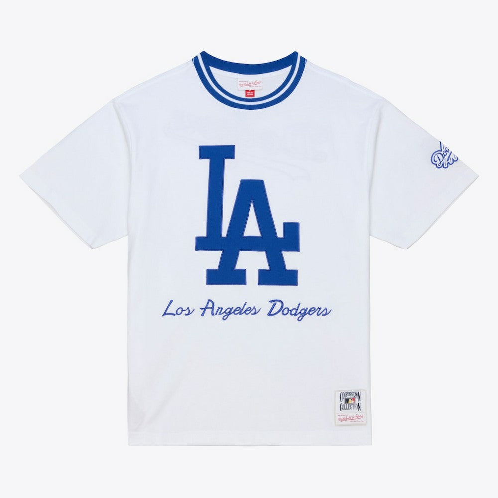 Los Angeles Dodgers Mitchell & Ness Cooperstown Collection Arctic T-Shirt - White T-shirts
