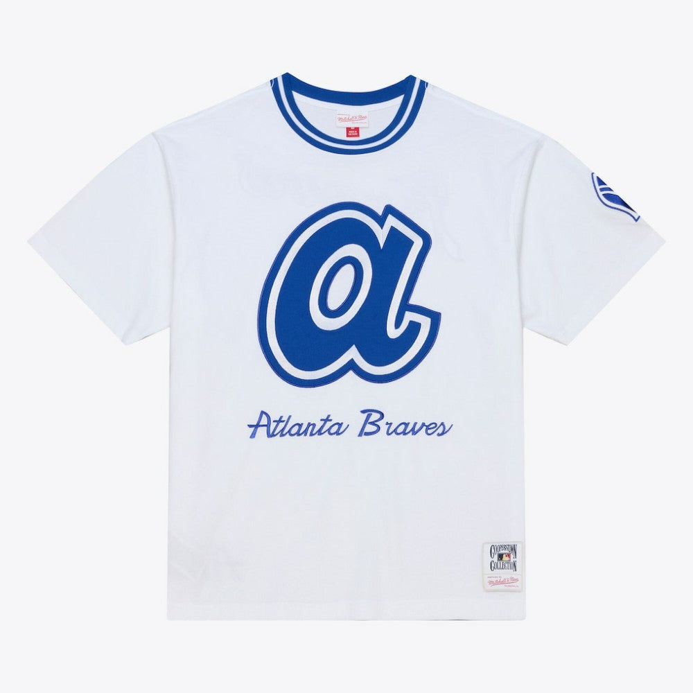 Atlanta Braves Mitchell & Ness Cooperstown Collection Arctic T-Shirt - White T-shirts