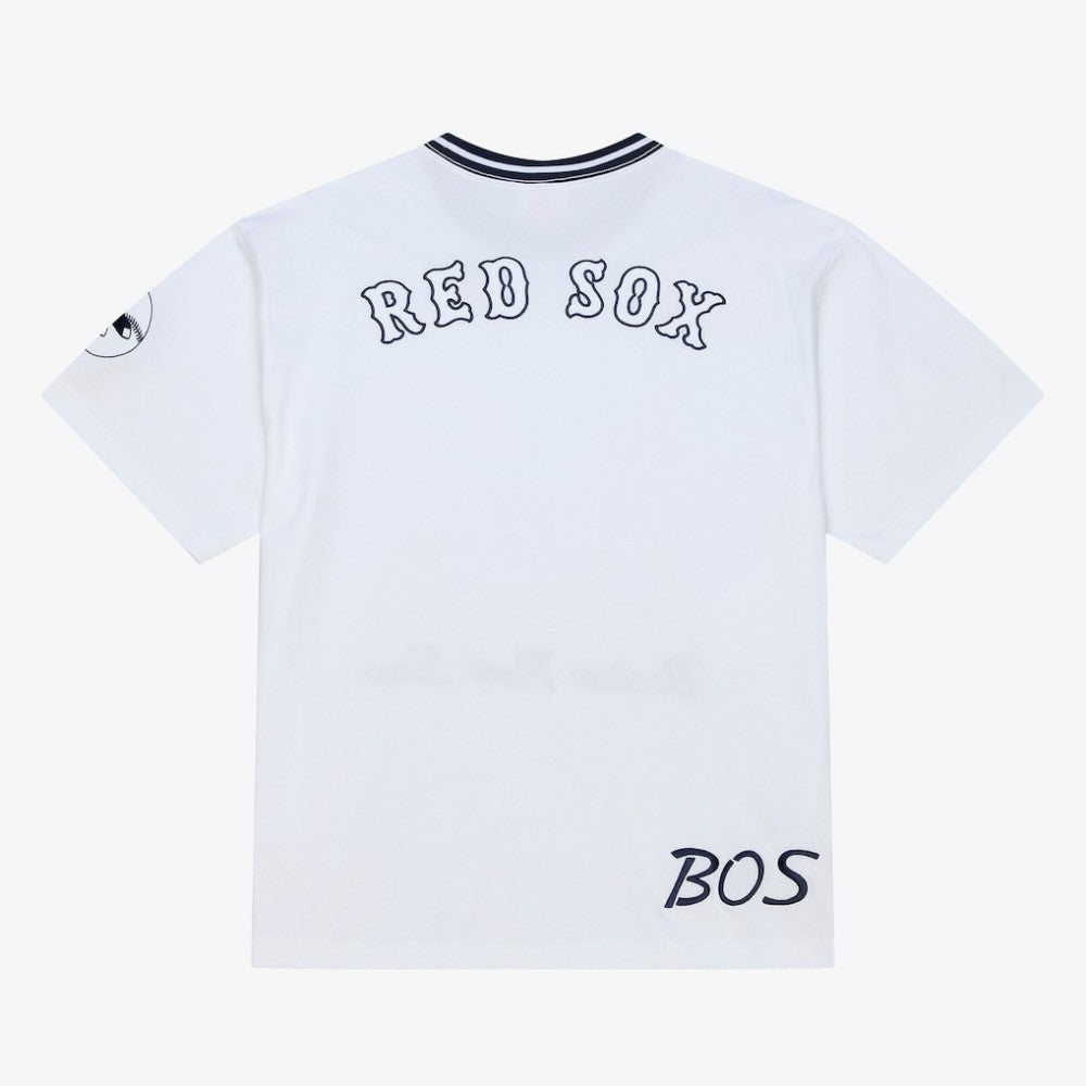 Boston Red Sox Mitchell & Ness Cooperstown Collection Arctic T-Shirt - White T-shirts