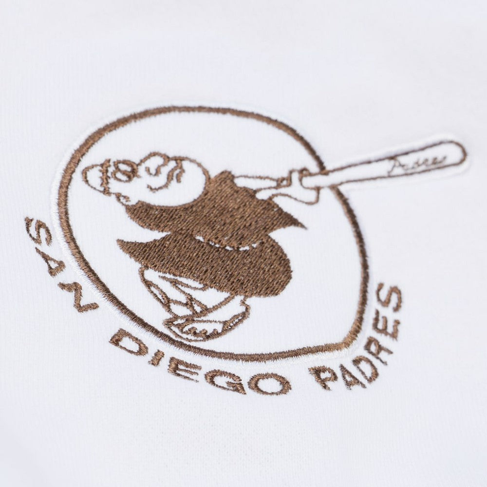 San Diego Padres Mitchell & Ness Arctic Fleece Sweatshirt - White Sweatshirts