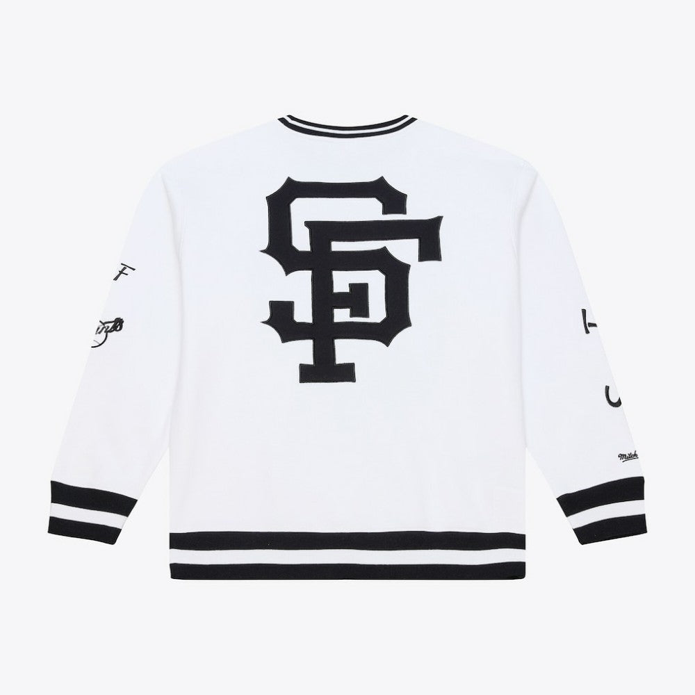 San Francisco Giants Mitchell & Ness Arctic Fleece Sweatshirt - White Sweatshirts