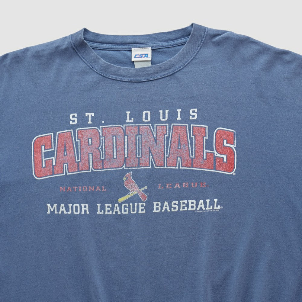 St. Louis Cardinals CSA 2000s T-shirt - Blue - 2XL by Fanatics Real Vintage T-shirts