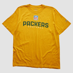 Green Bay Packers Reebok 2000s T-shirt Yellow Vintage