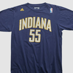 Indiana Pacers 2010s T-shirt Navy Vintage
