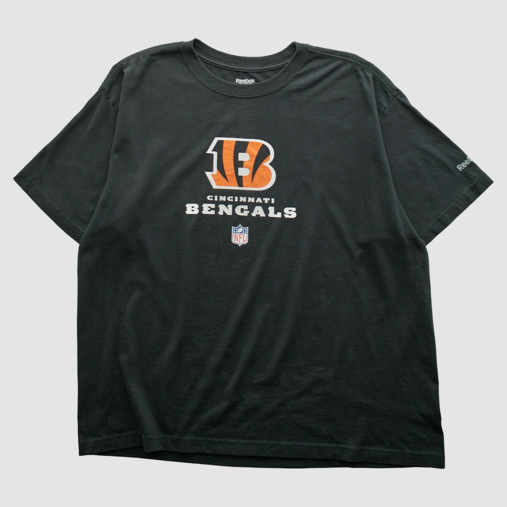 Cincinnati Bengals Reebok 2000s T-shirt Black Vintage