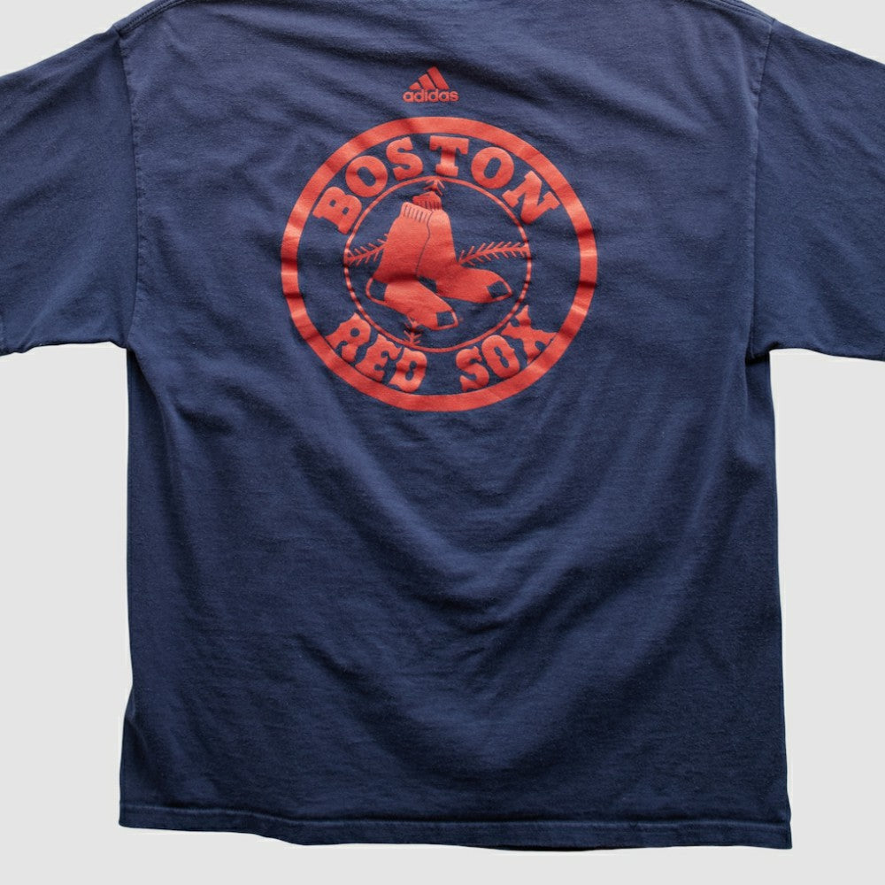 Boston Red Sox Adidas 2000s T-shirt - Navy - S by Fanatics Real Vintage T-shirts