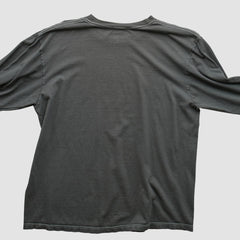 New York Giants Reebok 2008 Long Sleeve T-shirt Charcoal Vintage