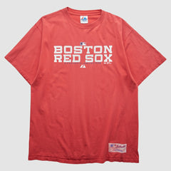 Boston Red Sox Majestic 2005 T-shirt - Red - L by Fanatics Real Vintage T-shirts