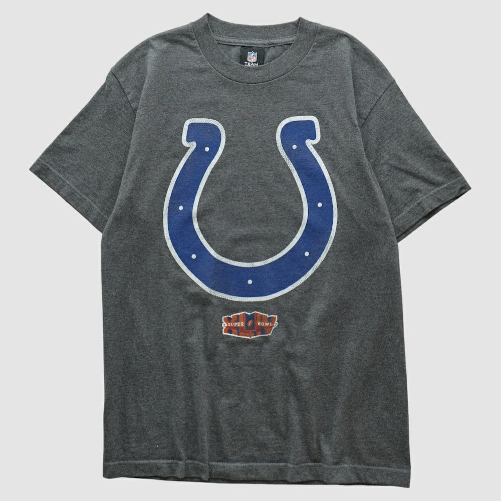 Indianapolis Colts NFL 2010s T-shirt Dark Heather Gray Vintage
