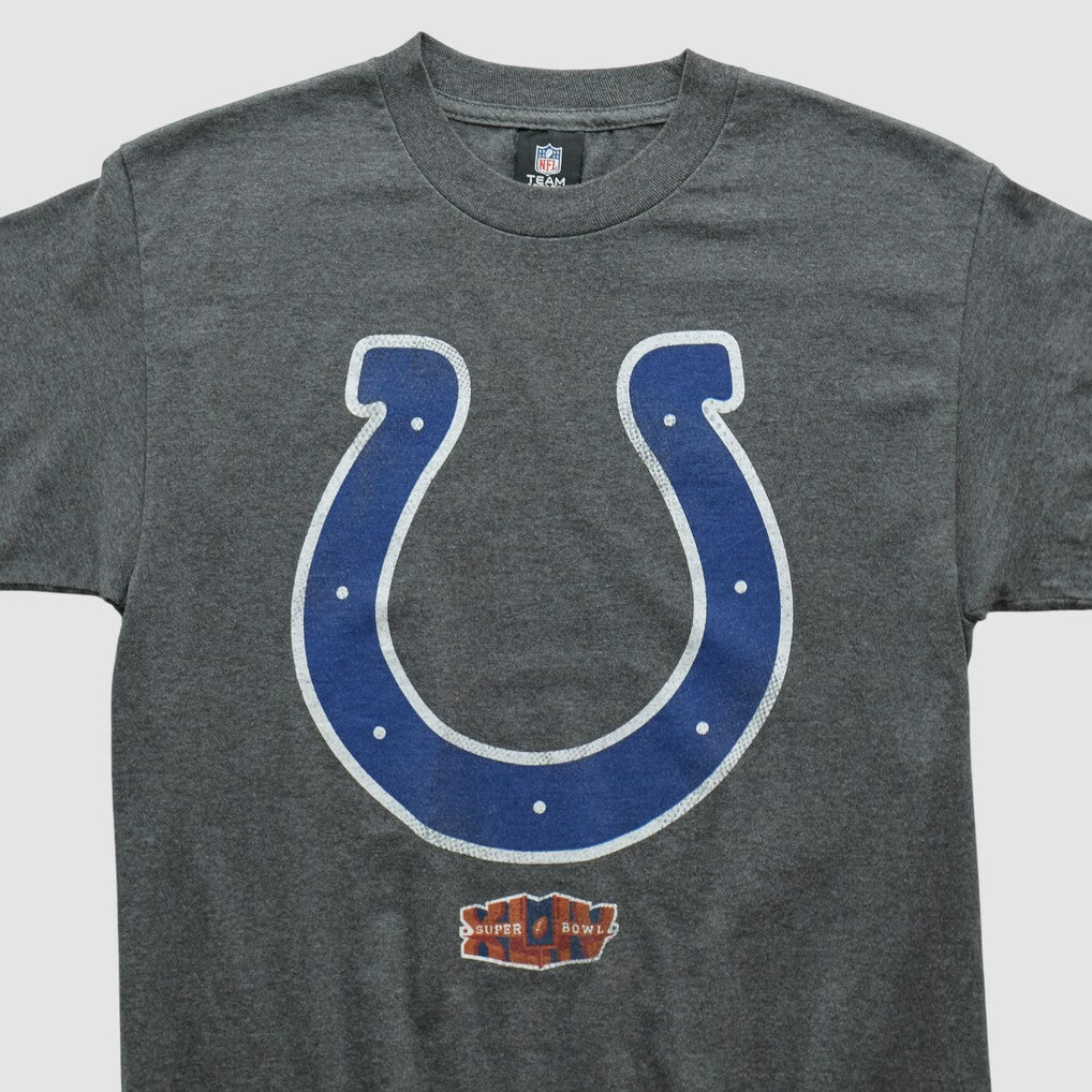 Indianapolis Colts NFL 2010s T-shirt Dark Heather Gray Vintage