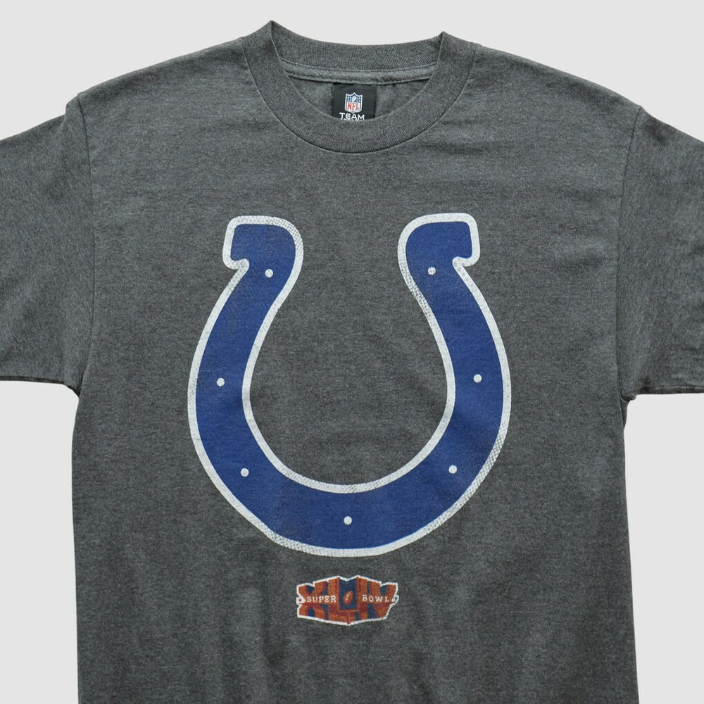 Indianapolis Colts NFL 2010s T-shirt Dark Heather Gray Vintage