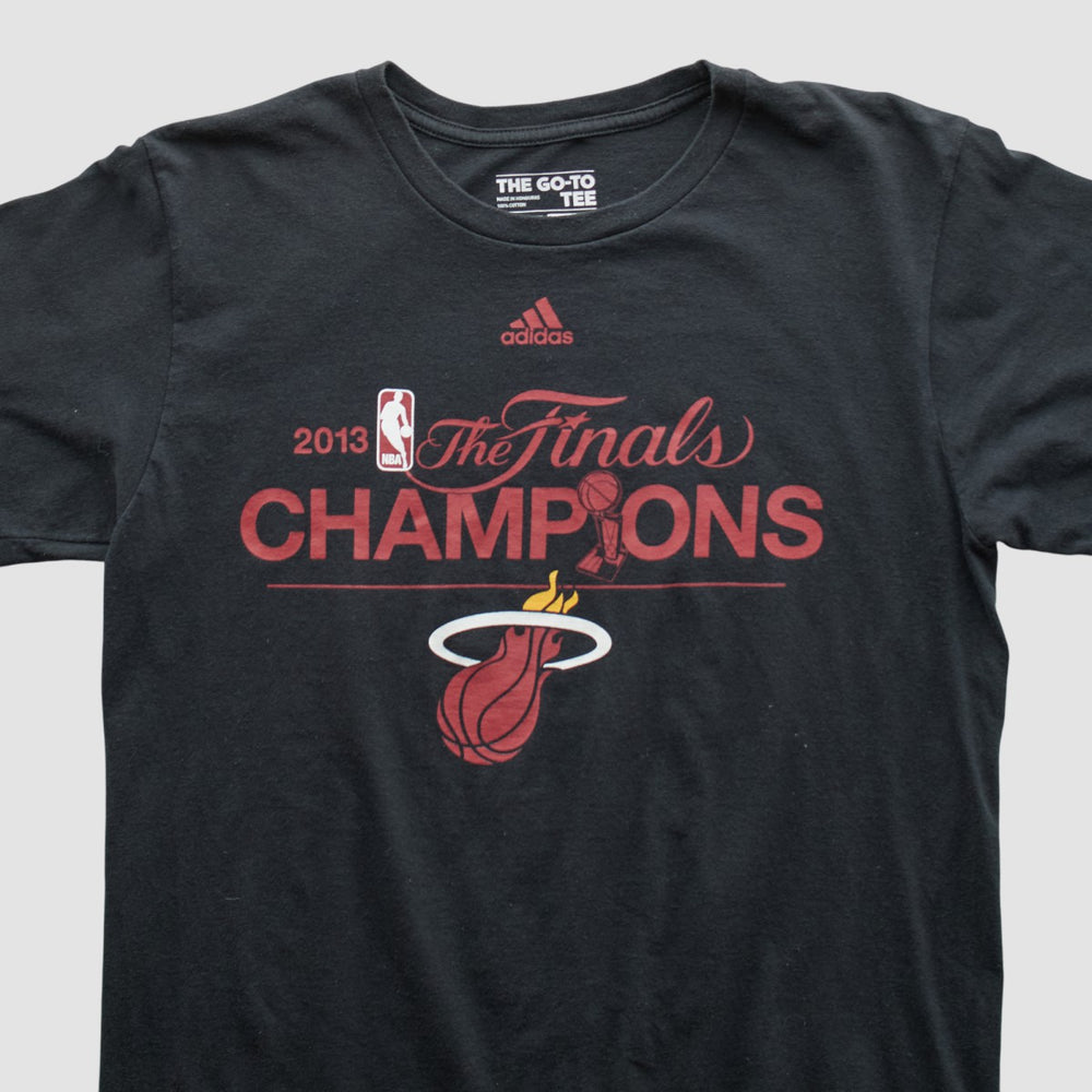 Miami Heat 2013 T-shirt Black Vintage