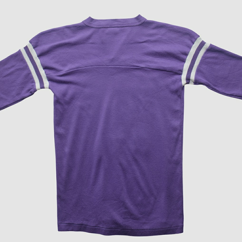 Minnesota Vikings Logo 7 90s T-shirt Purple Vintage