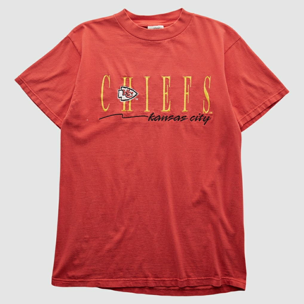 Kansas City Chiefs Tultex 90s T-shirt Red Vintage
