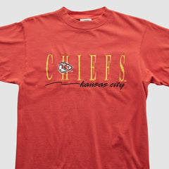 Kansas City Chiefs Tultex 90s T-shirt Red Vintage