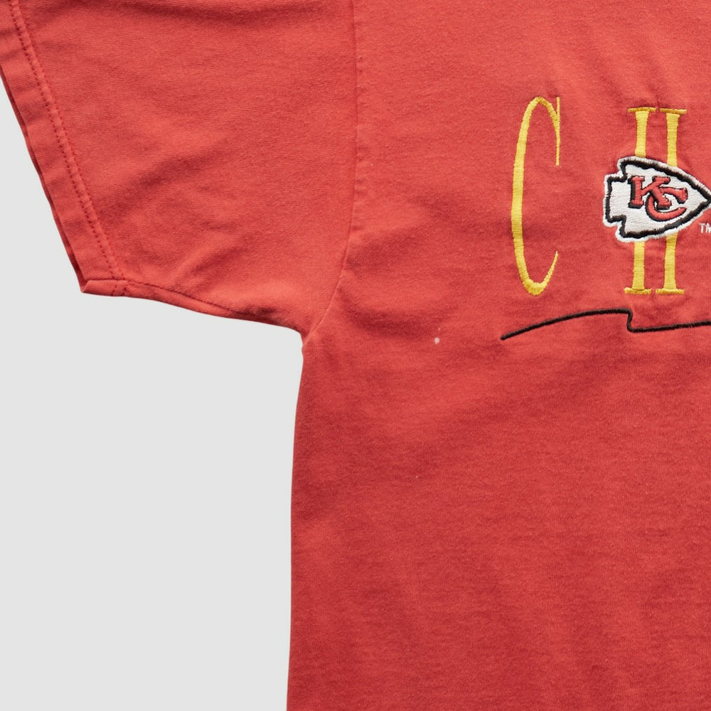 Kansas City Chiefs Tultex 90s T-shirt Red Vintage
