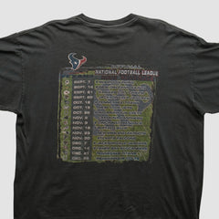Houston Texans NFL 2000s T-shirt Charcoal Vintage