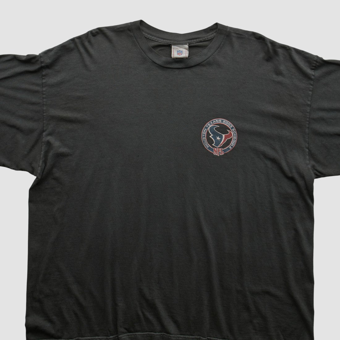 Houston Texans NFL 2000s T-shirt Charcoal Vintage