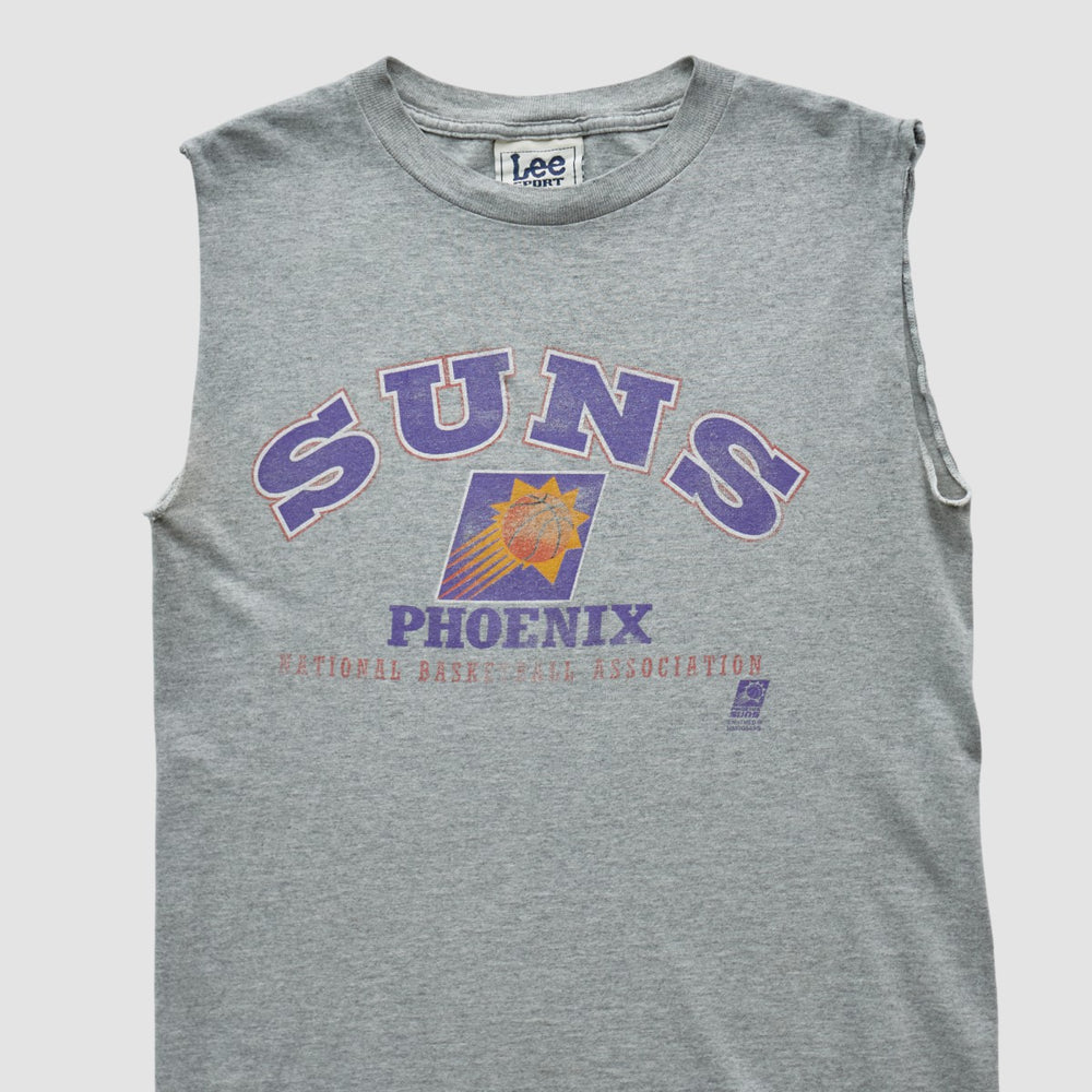 Phoenix Suns Lee Apparel 90s Tank Heather Gray Vintage