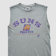 Phoenix Suns Lee Apparel 90s Tank Heather Gray Vintage