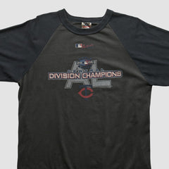 Minnesota Twins Alstyle Apparel 2006 T-shirt - Charcoal - M by Fanatics Real Vintage T-shirts
