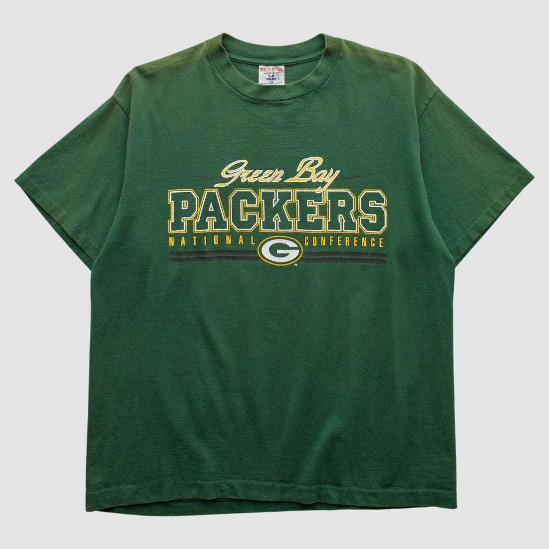 Green Bay Packers Sof Tee 2000s T-shirt Green Vintage