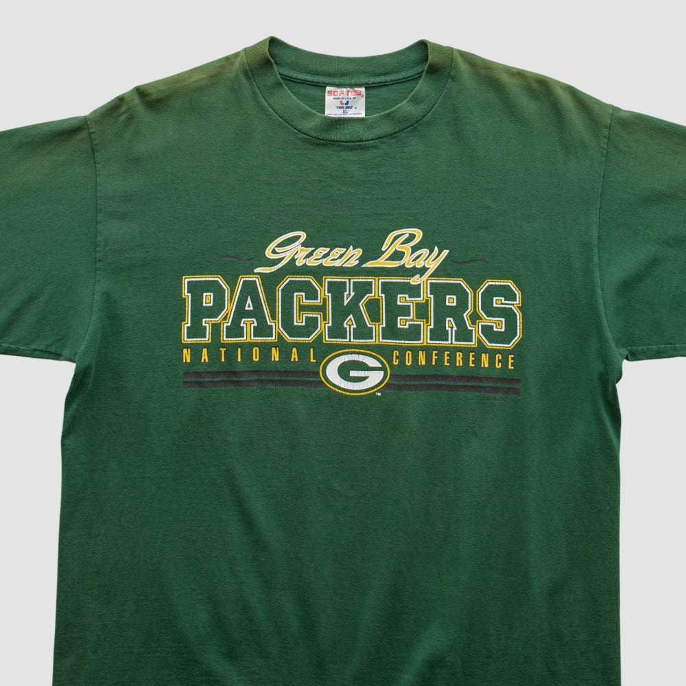 Green Bay Packers Sof Tee 2000s T-shirt Green Vintage