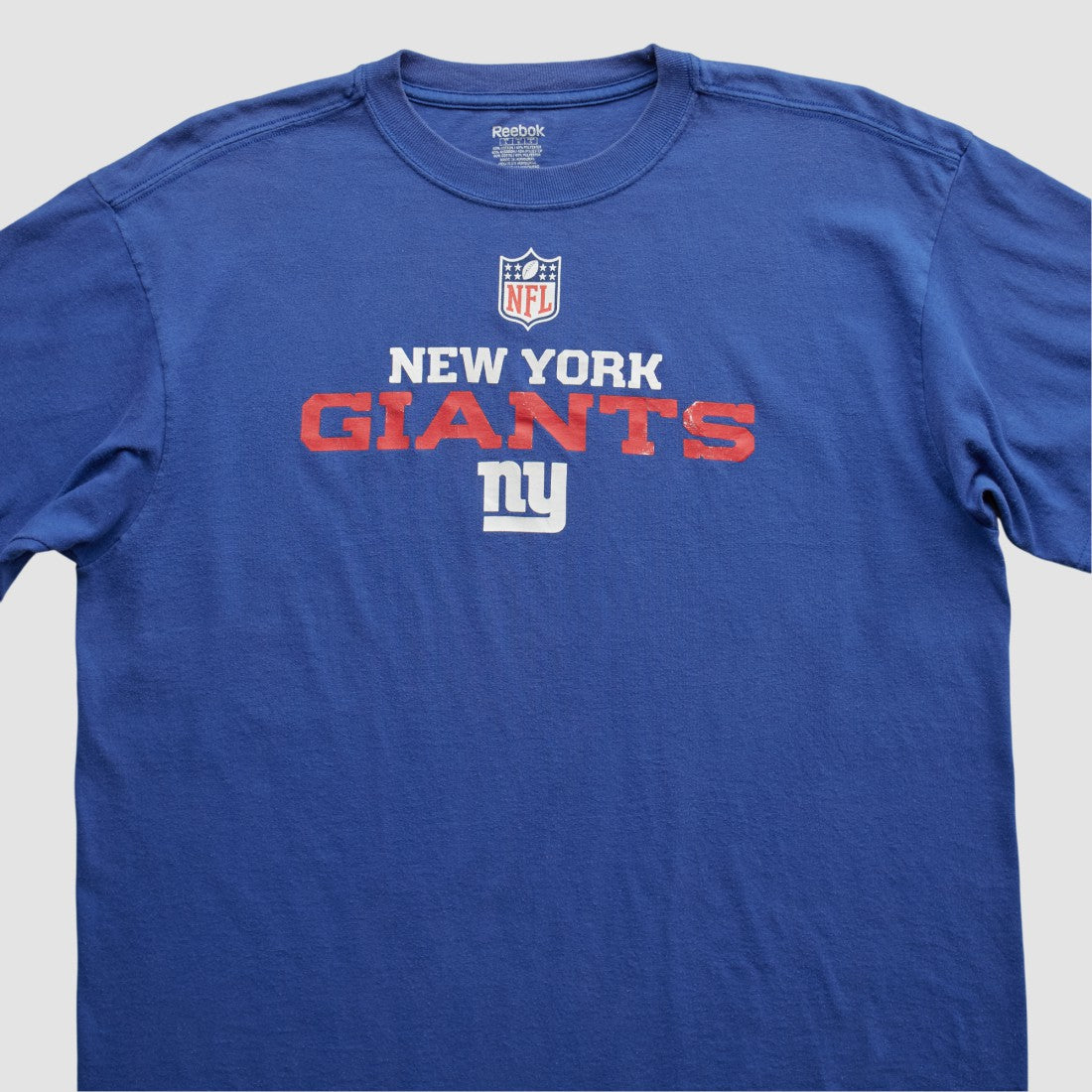 New York Giants Reebok 2000s T-shirt Blue Vintage