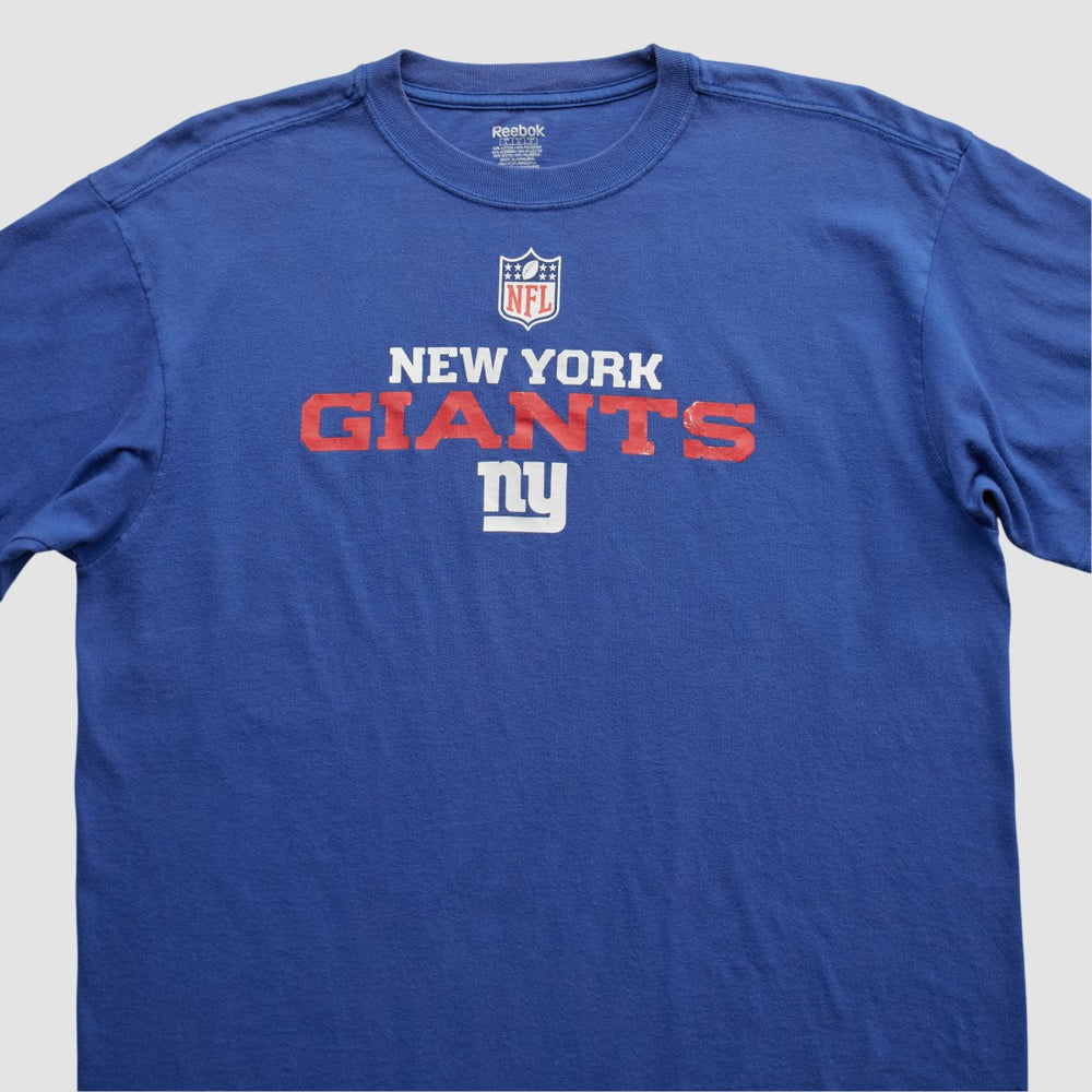 New York Giants Reebok 2000s T-shirt Blue Vintage