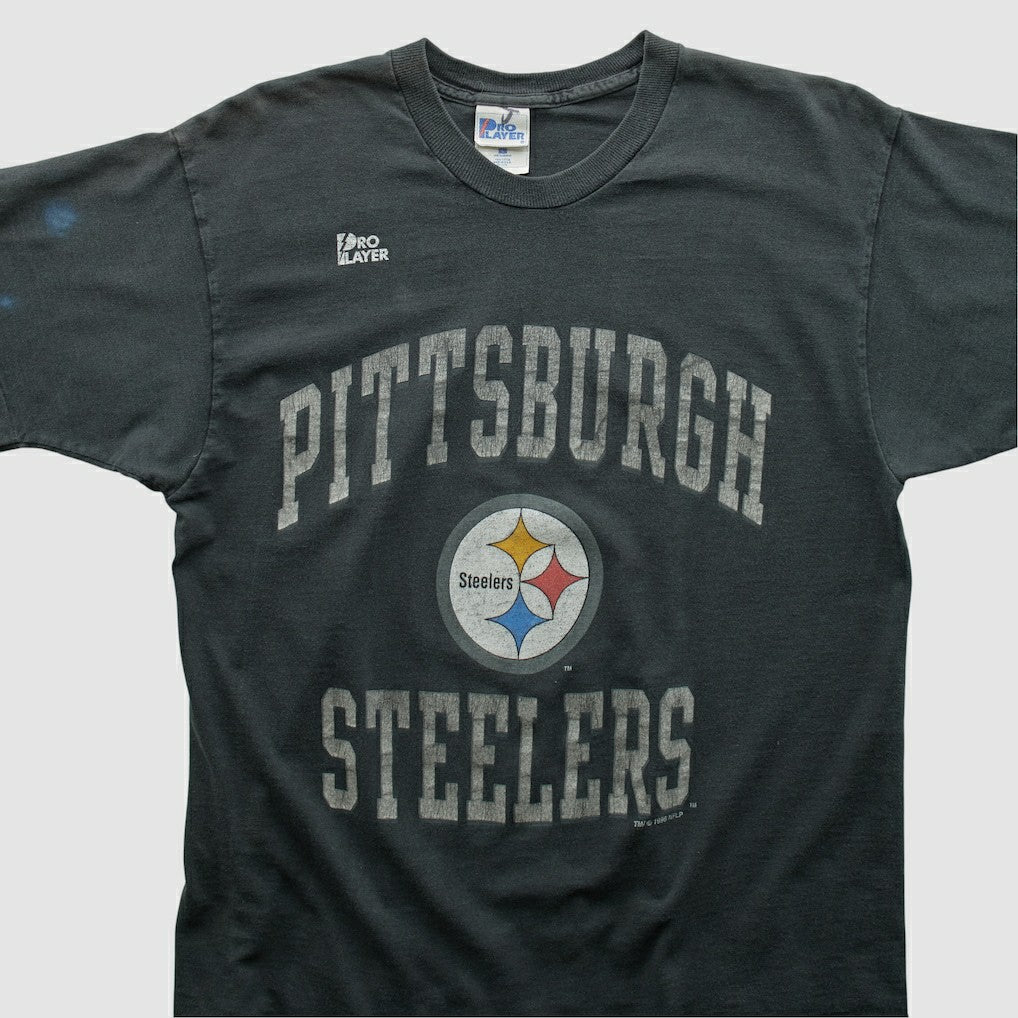 Pittsburgh Steelers Pro Player 1996 T-shirt Black Vintage