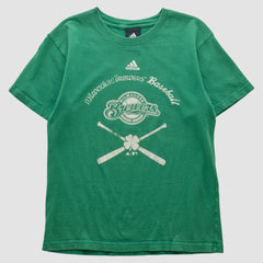 Milwaukee Brewers Adidas 2000s T-shirt - Green - XXS by Fanatics Real Vintage T-shirts