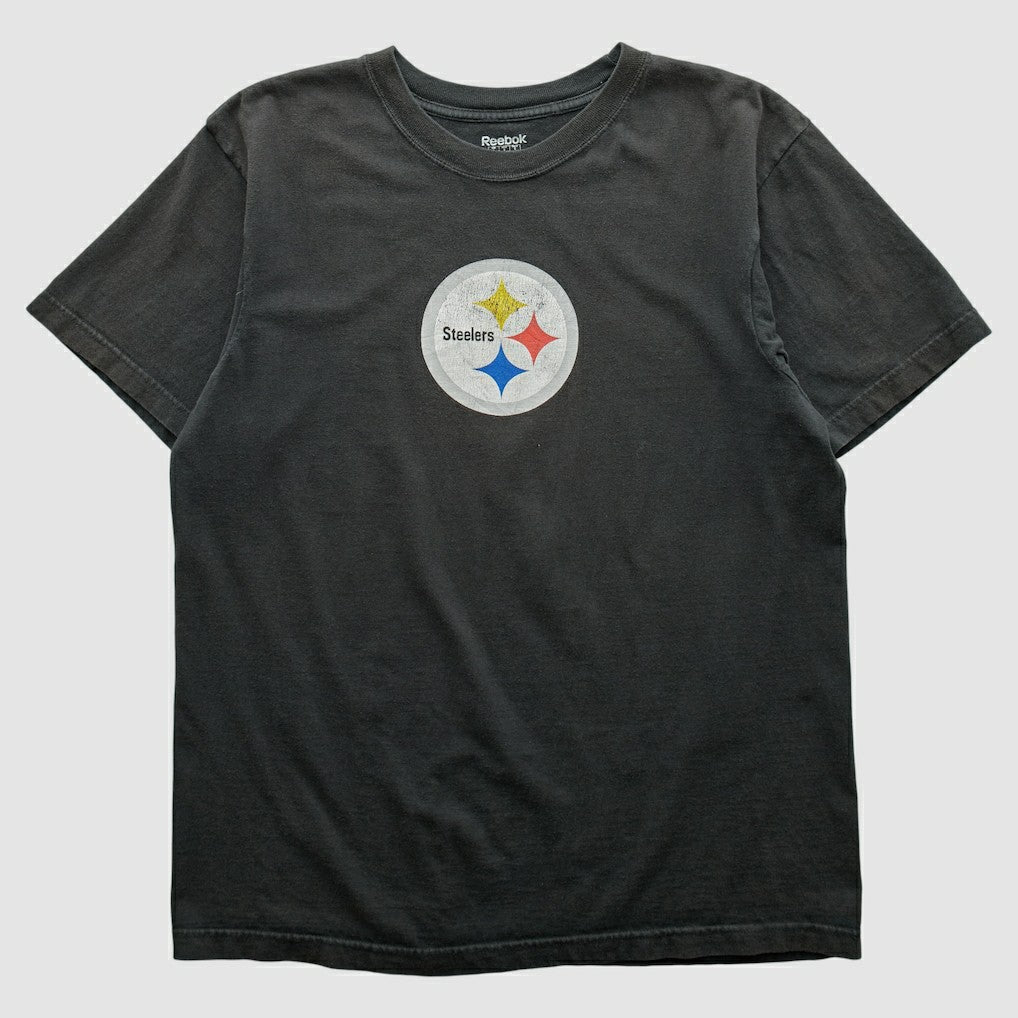 Pittsburgh Steelers Reebok 2000s T-shirt Black Vintage