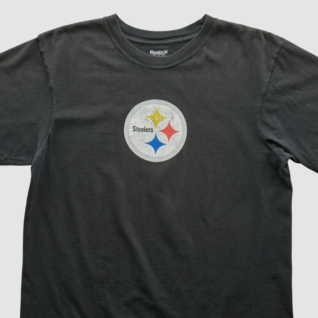 Pittsburgh Steelers Reebok 2000s T-shirt Black Vintage