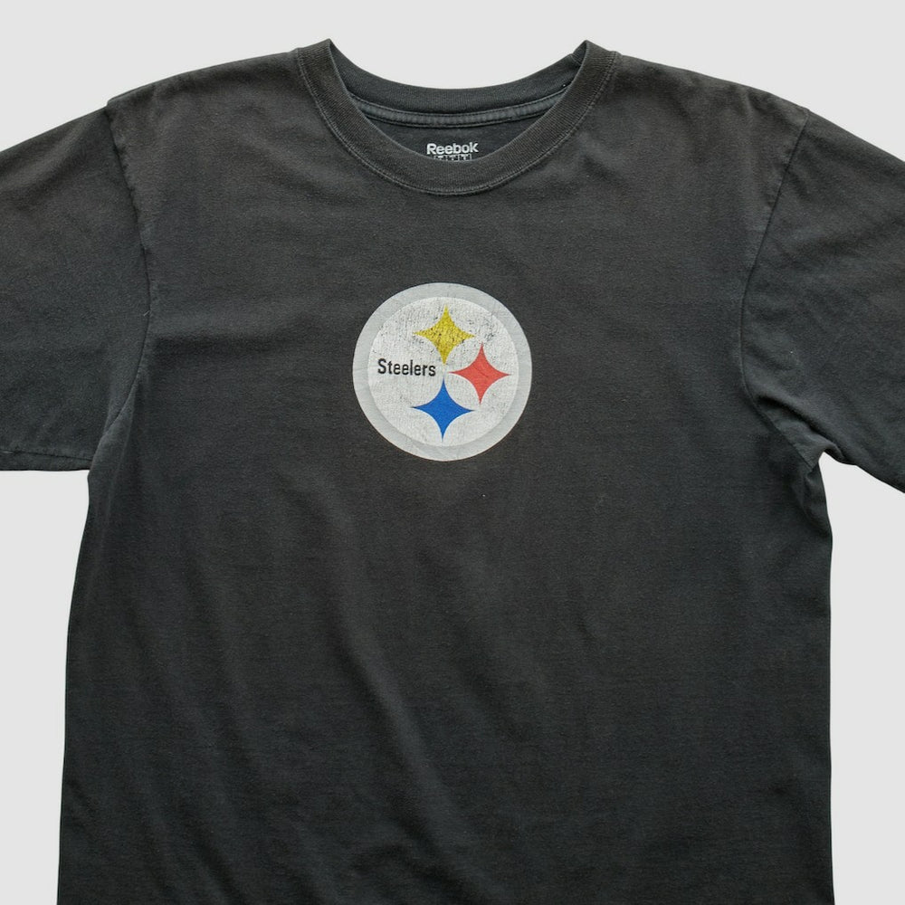 Pittsburgh Steelers Reebok 2000s T-shirt Black Vintage