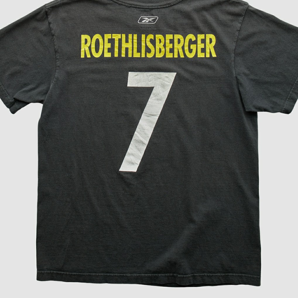 Pittsburgh Steelers Reebok 2000s T-shirt Black Vintage